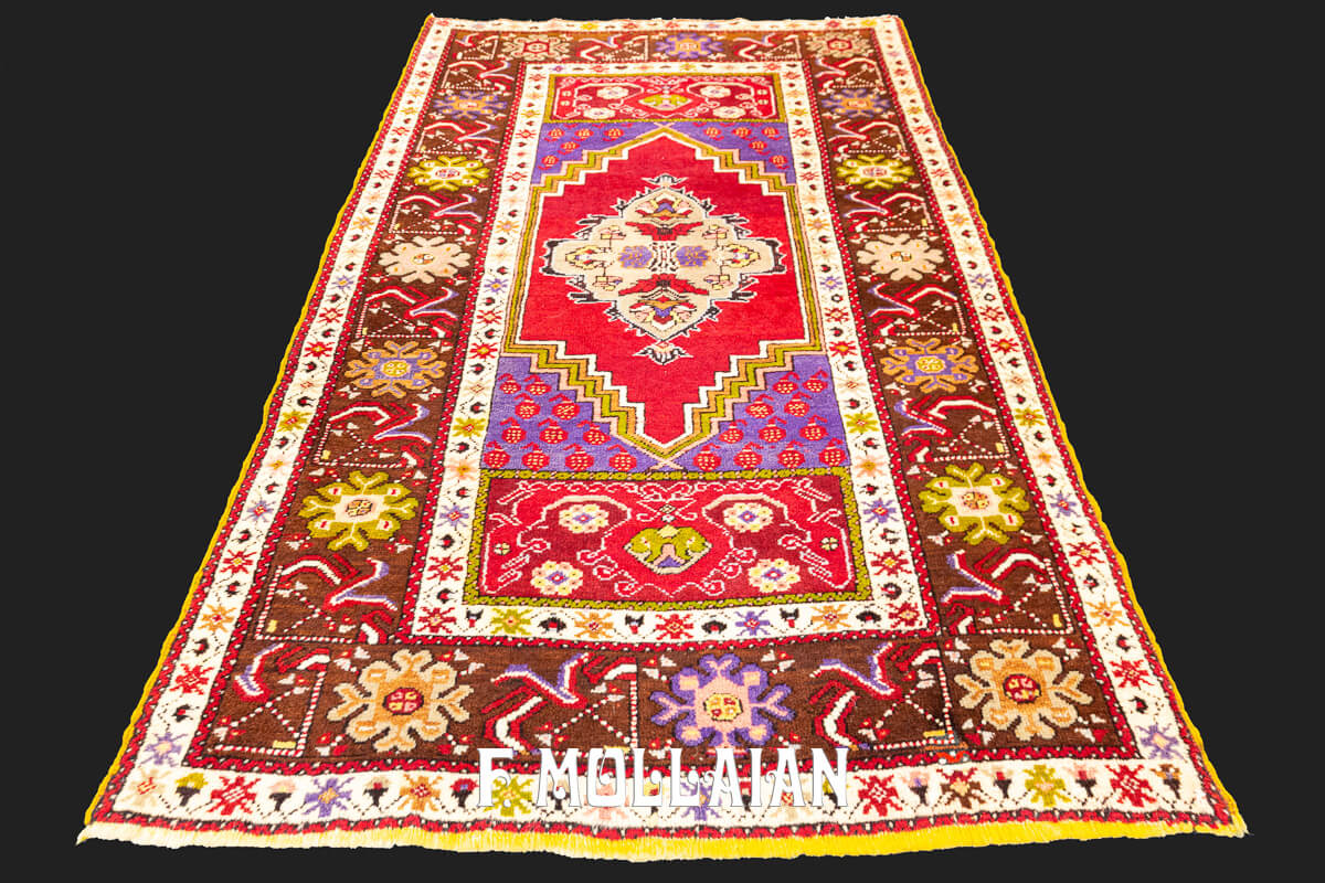 Antique Rug Kirshir Colorful n°:754564